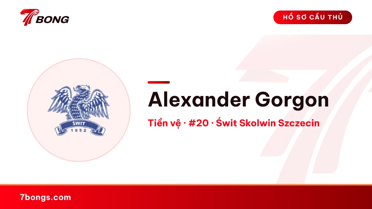 Alexander Gorgon — Świt Skolwin Szczecin