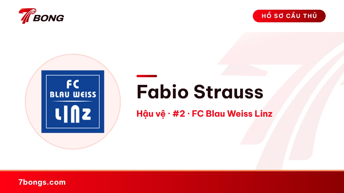 Fabio Strauss — FC Blau Weiss Linz