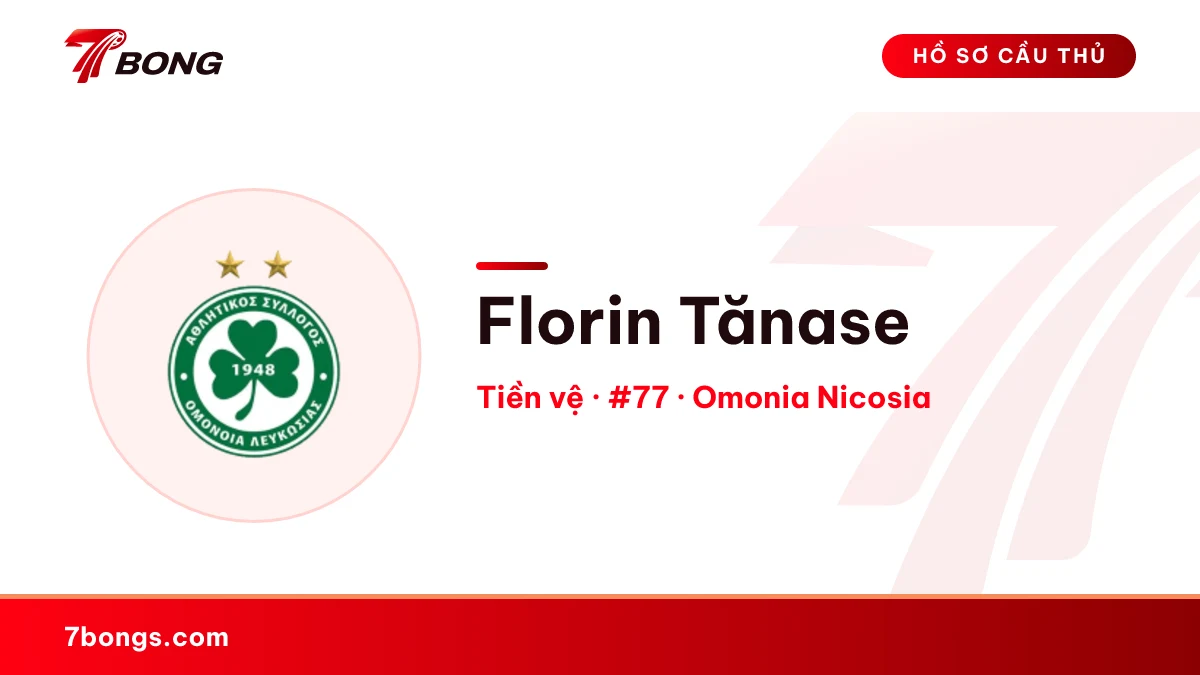 Florin Tănase — Omonia Nicosia
