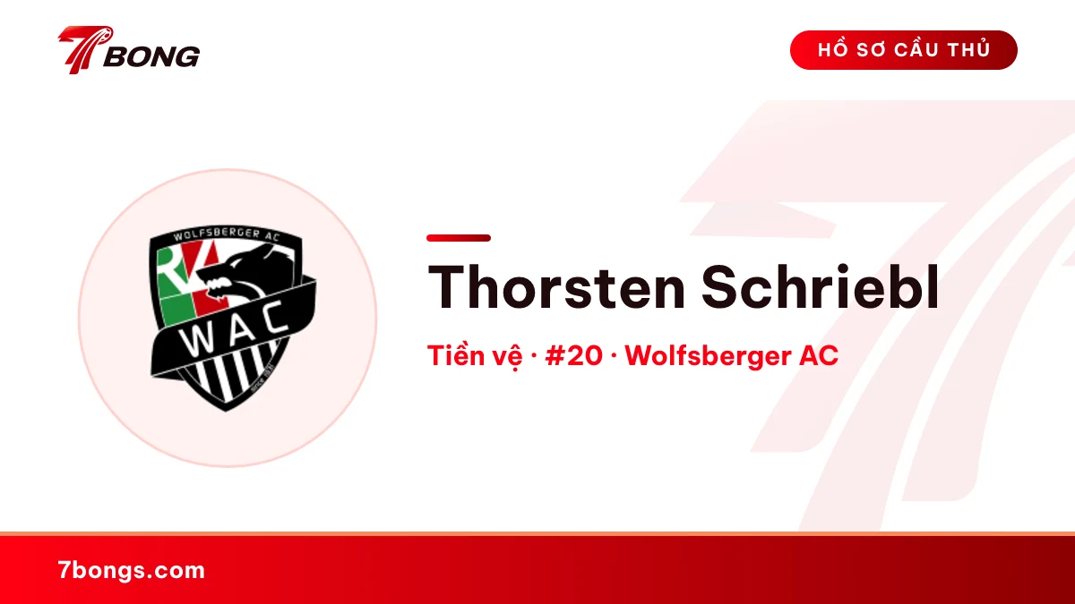 Thorsten Schriebl — Wolfsberger AC