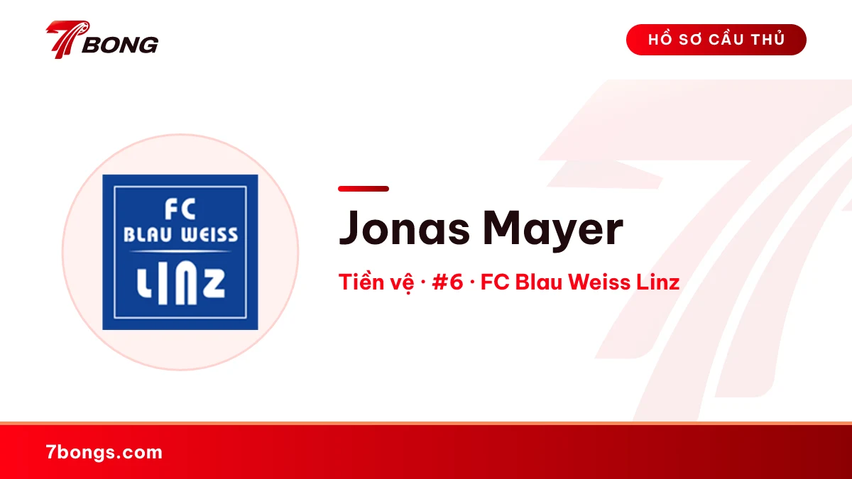 Jonas Mayer — FC Blau Weiss Linz