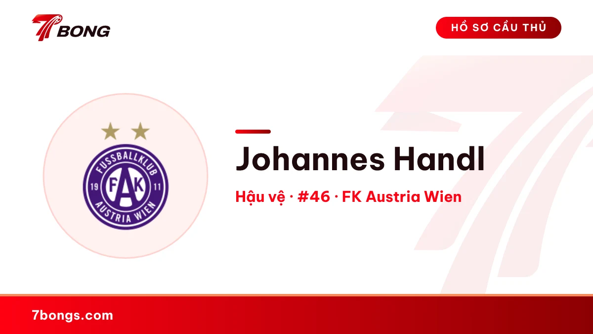 Johannes Handl — FK Austria Wien