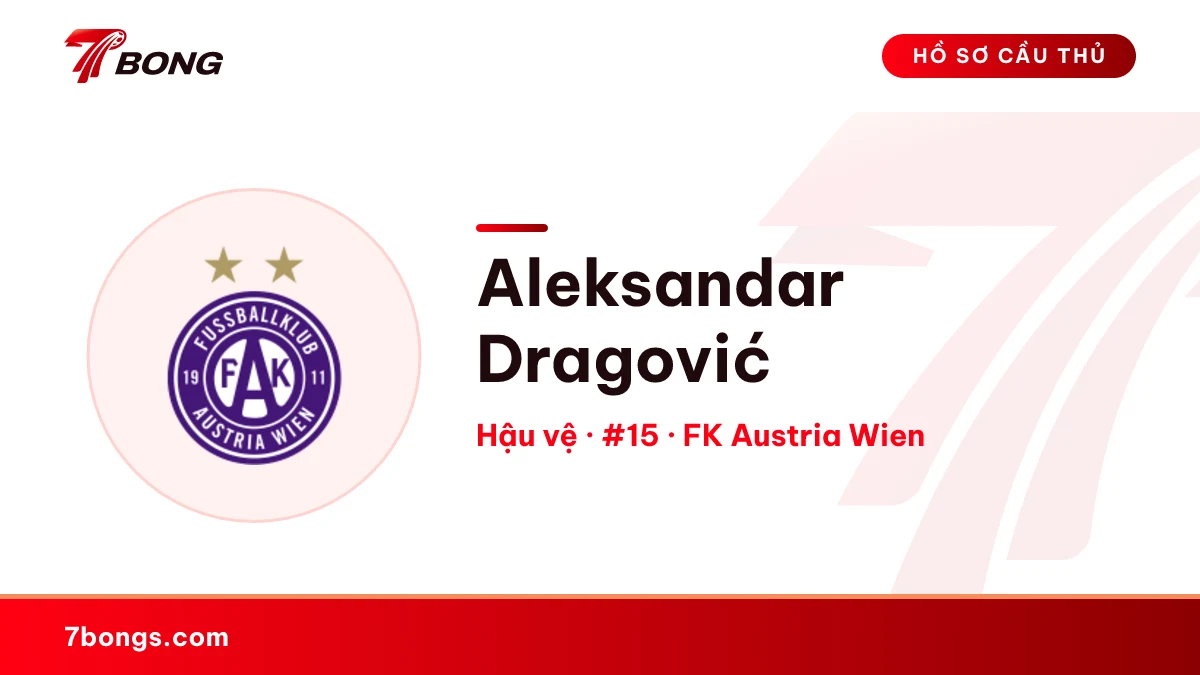 Aleksandar Dragović — FK Austria Wien