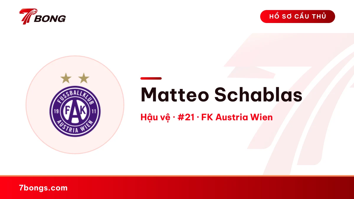 Matteo Schablas — FK Austria Wien