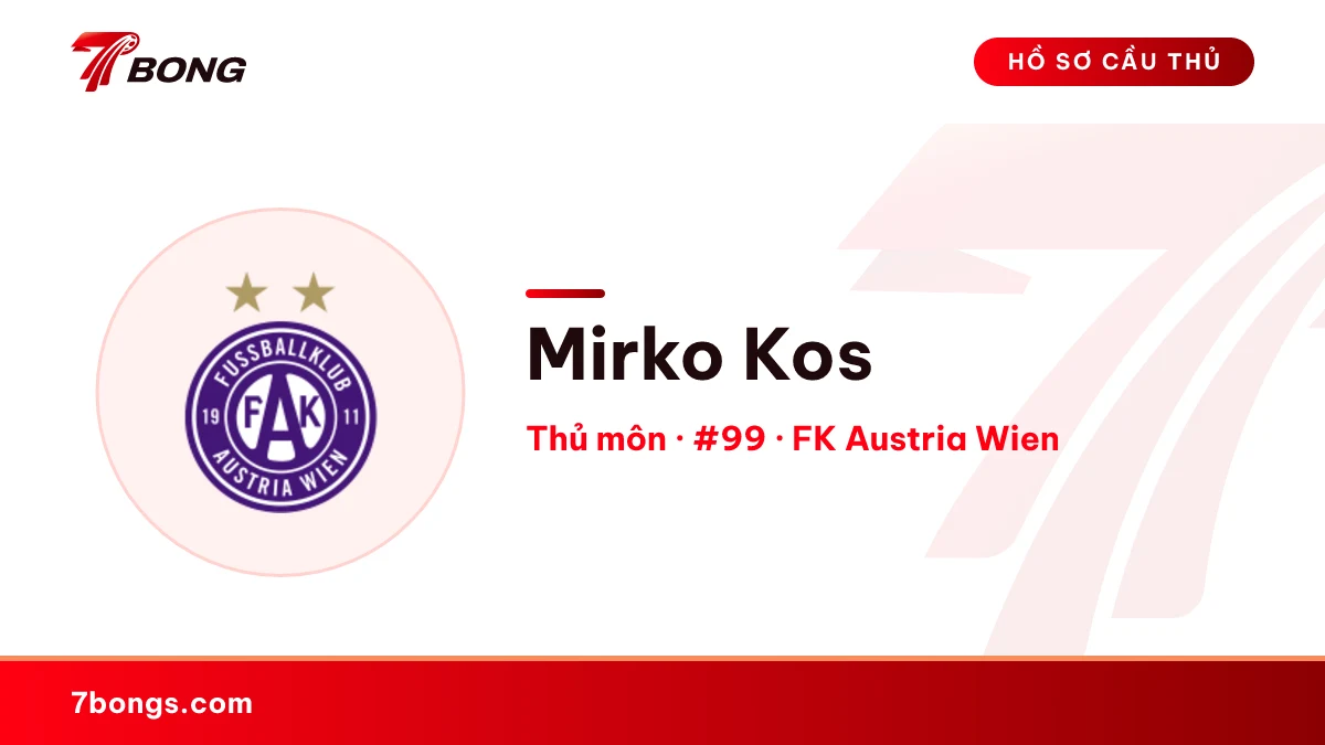 Mirko Kos — FK Austria Wien