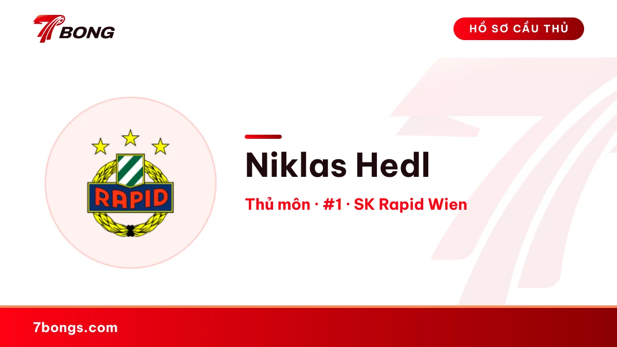 Niklas Hedl — SK Rapid Wien