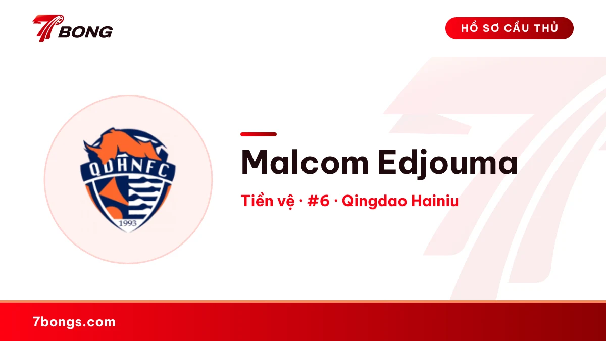 Malcom Edjouma — Qingdao Hainiu