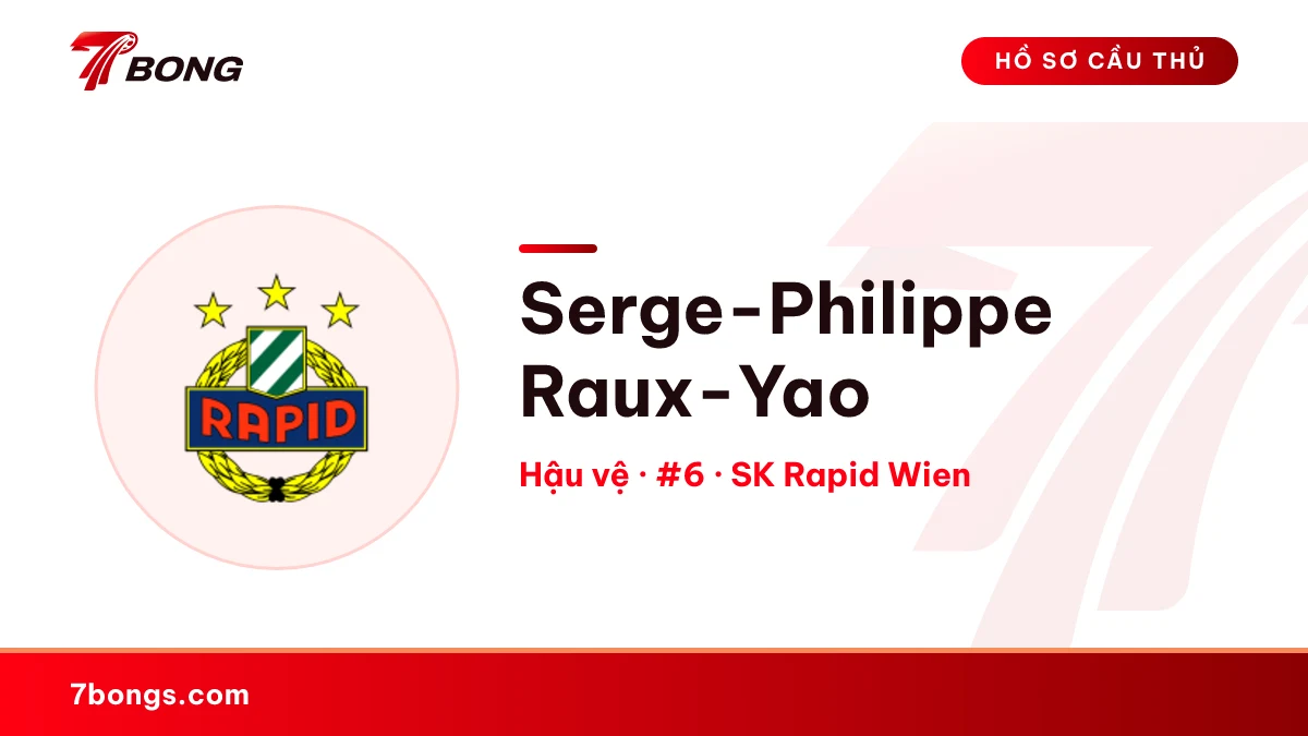 Serge-Philippe Raux-Yao — SK Rapid Wien
