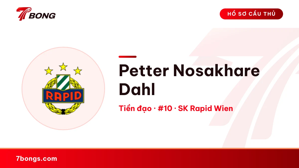 Petter Nosakhare Dahl — SK Rapid Wien