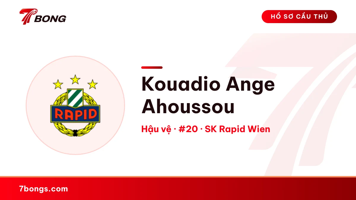 Kouadio Ange Ahoussou — SK Rapid Wien