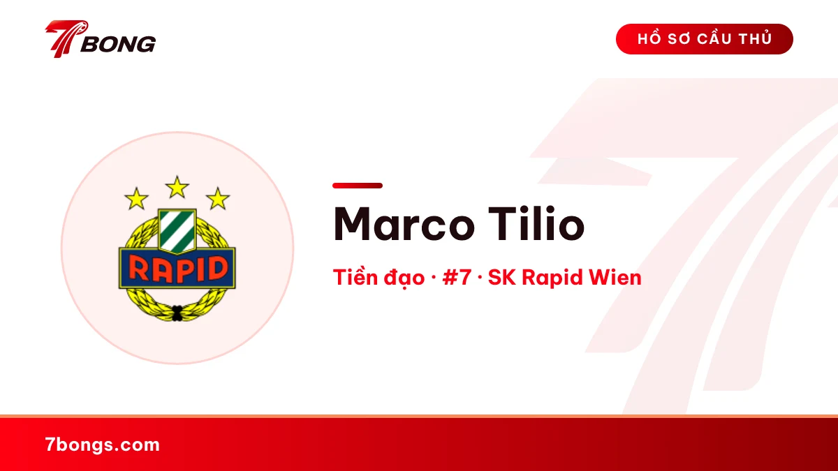Marco Tilio — SK Rapid Wien