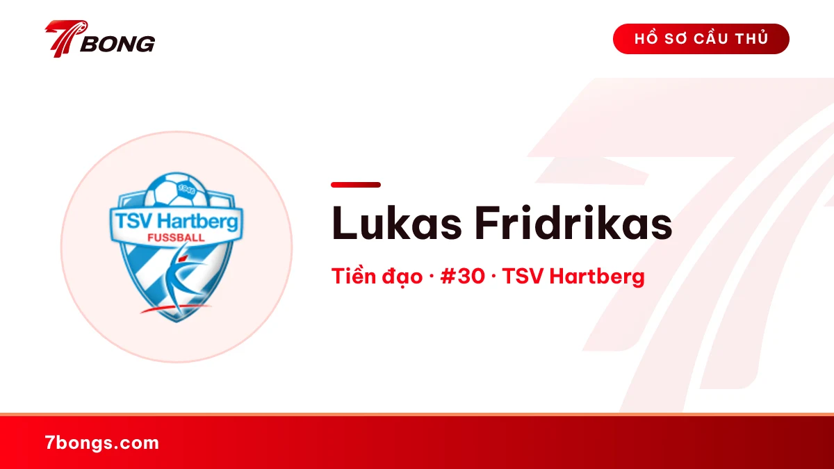 Lukas Fridrikas — TSV Hartberg