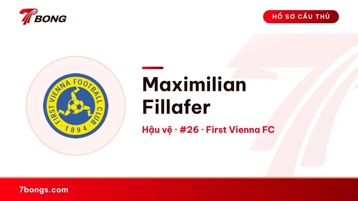 Maximilian Fillafer — First Vienna FC