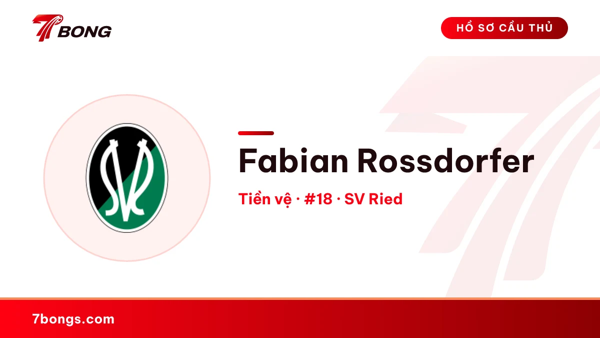 Fabian Rossdorfer — SV Ried