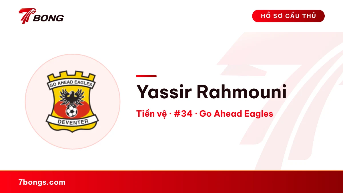 Yassir Rahmouni — Go Ahead Eagles