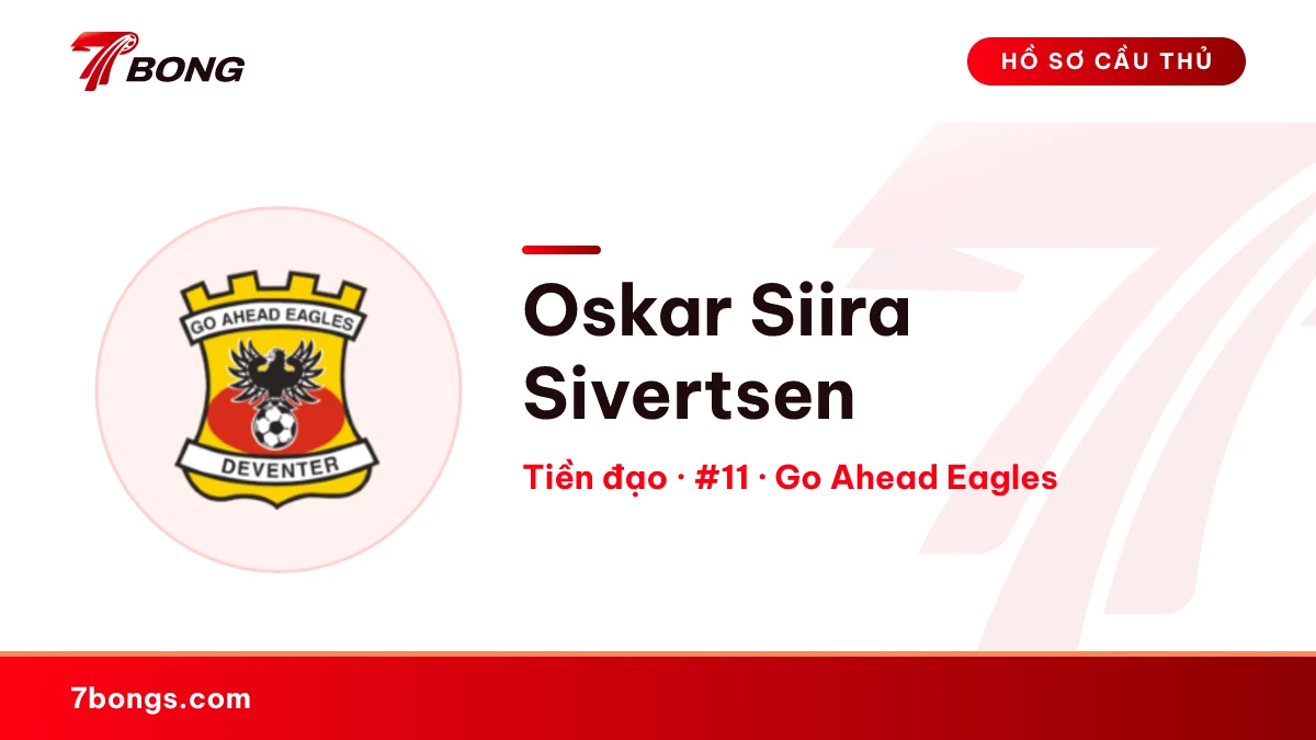 Oskar Siira Sivertsen — Go Ahead Eagles