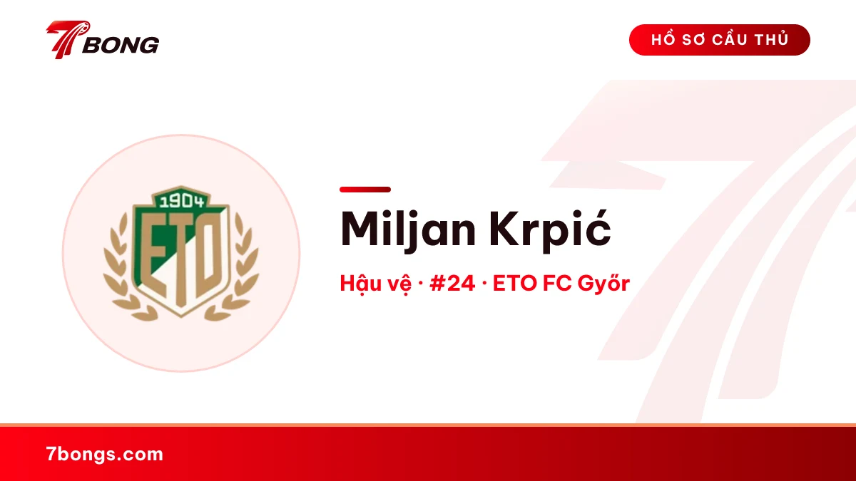 Miljan Krpić — ETO FC Győr