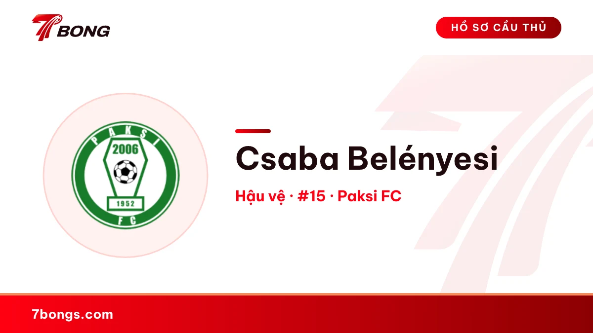 Csaba Belényesi — Paksi FC