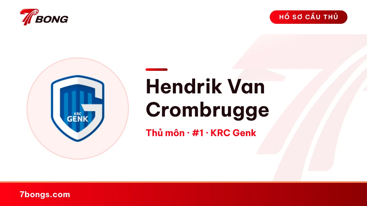 Hendrik Van Crombrugge — KRC Genk