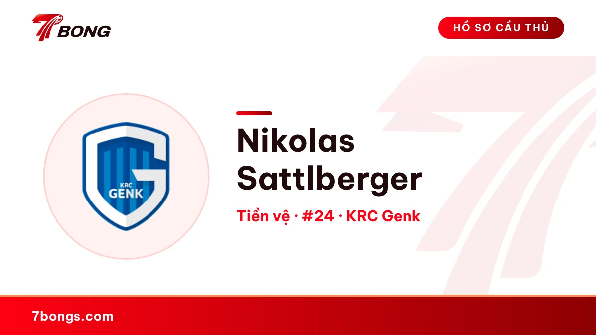 Nikolas Sattlberger — KRC Genk