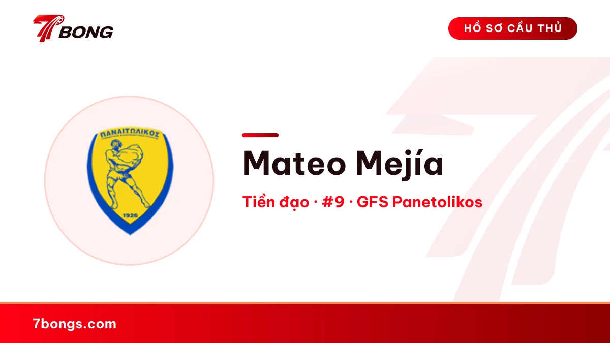 Mateo Mejía — GFS Panetolikos