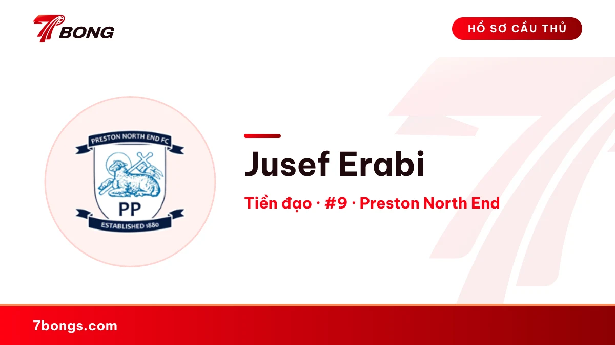 Jusef Erabi — Preston North End