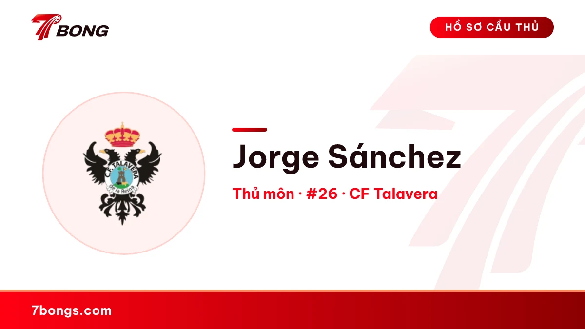 Jorge Sánchez — CF Talavera