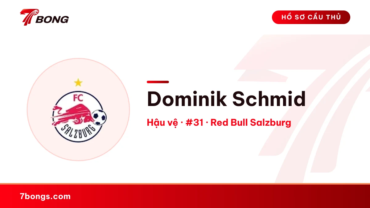 Dominik Schmid — Red Bull Salzburg