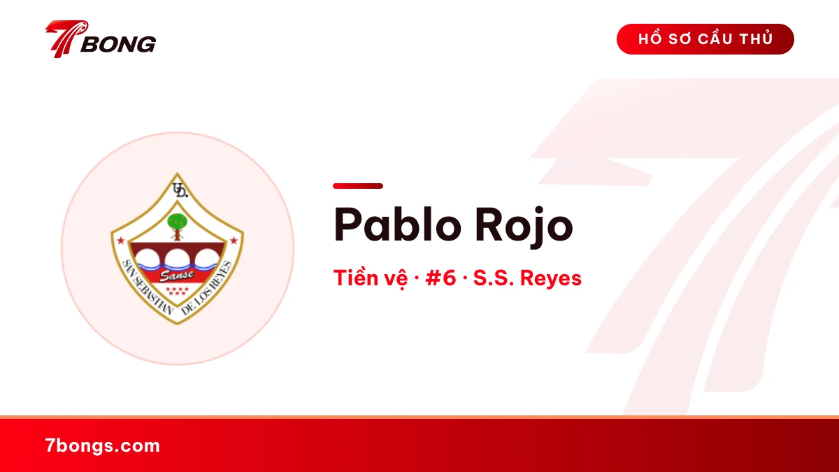 Pablo Rojo — S.S. Reyes