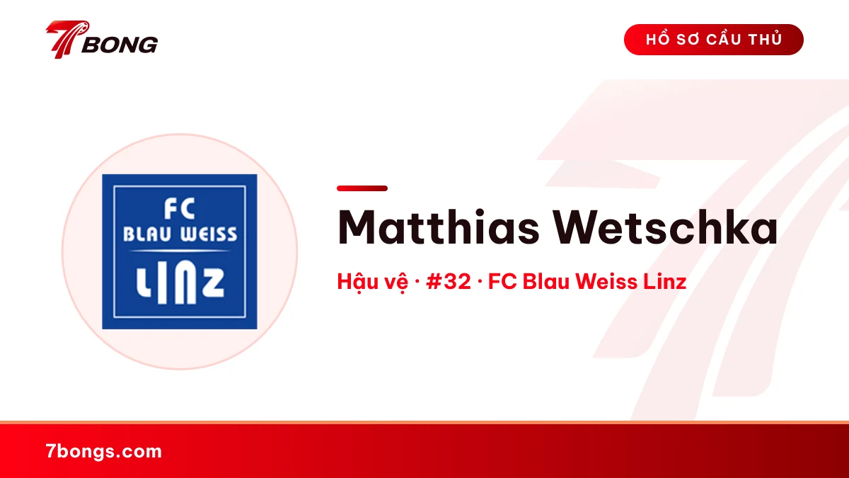 Matthias Wetschka — FC Blau Weiss Linz