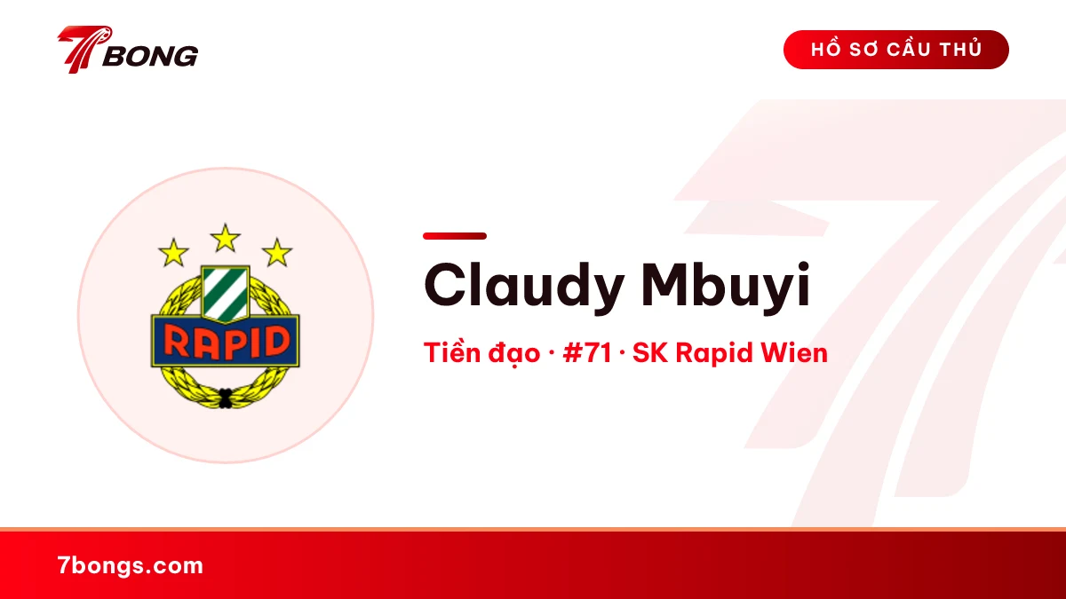 Claudy Mbuyi — SK Rapid Wien