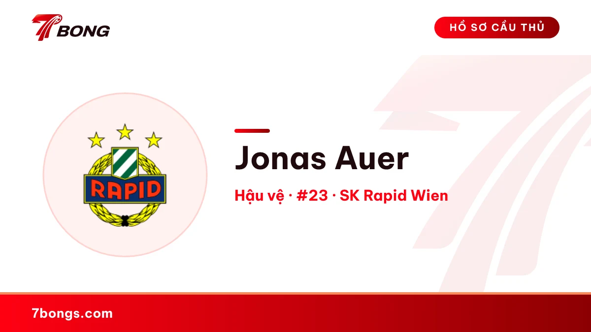Jonas Auer — SK Rapid Wien