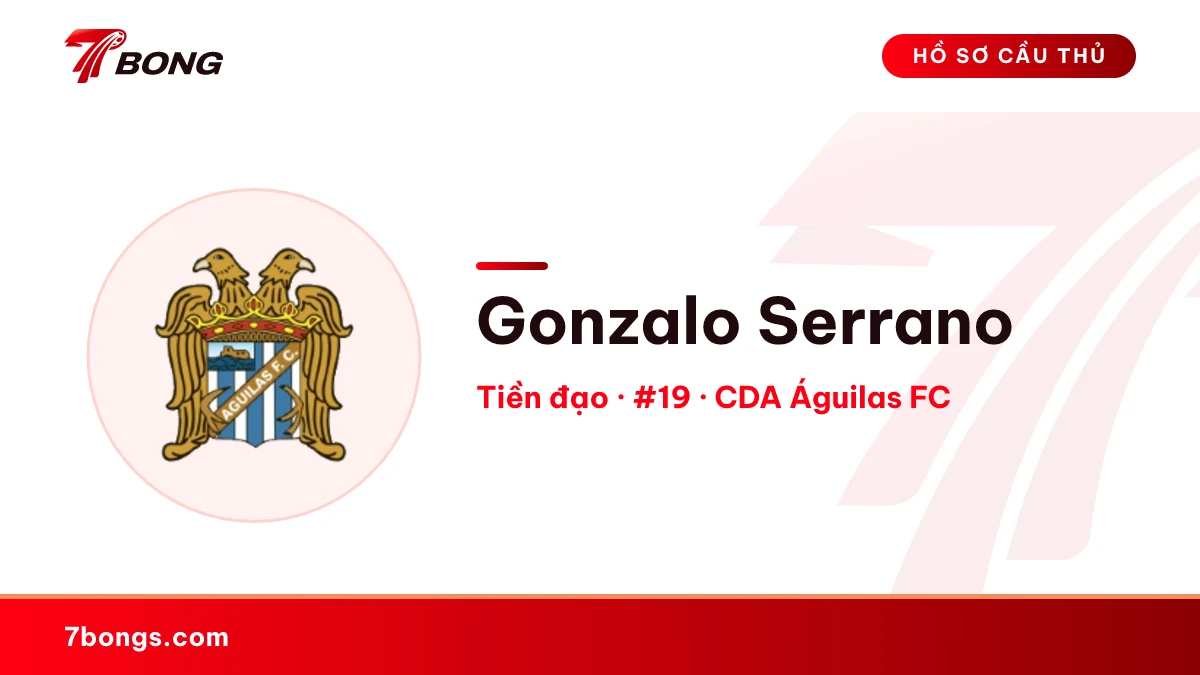 Gonzalo Serrano — CDA Águilas FC