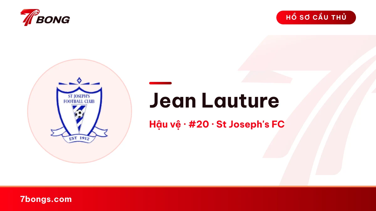 Jean Lauture — St Joseph's FC