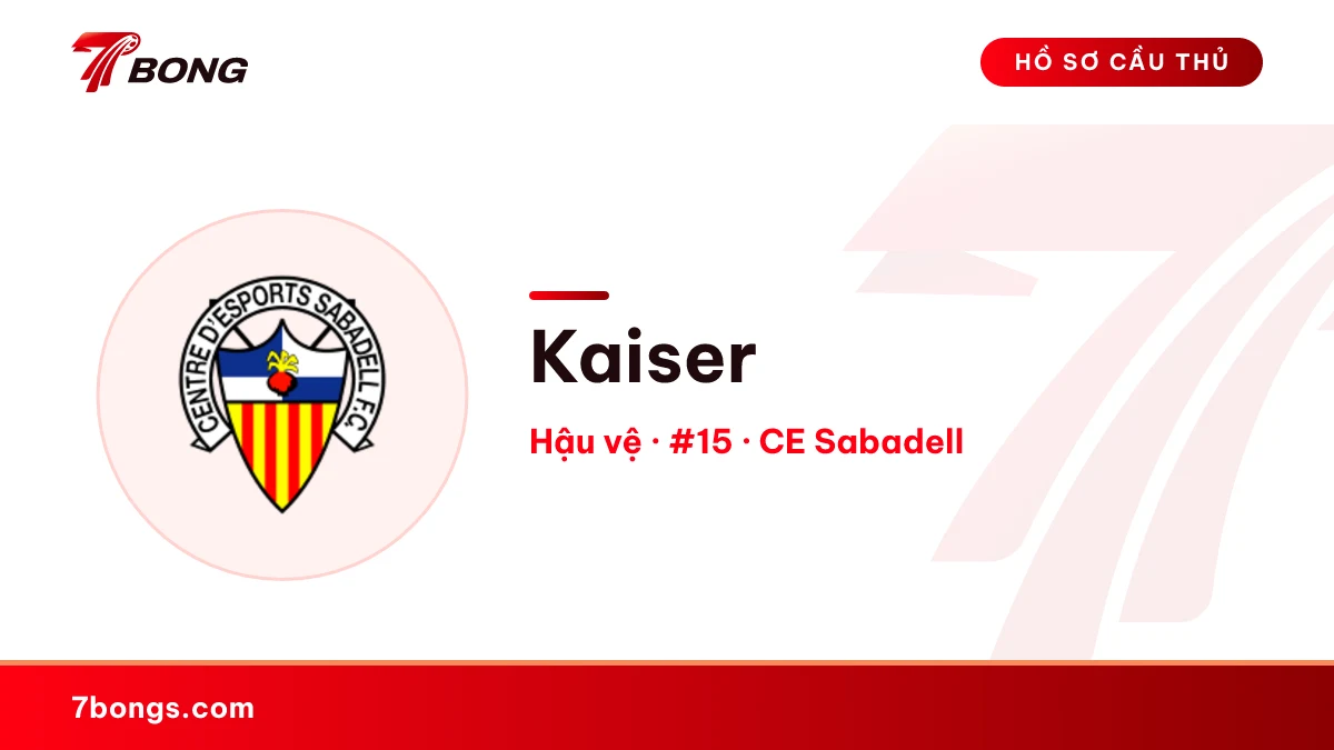 Kaiser — CE Sabadell