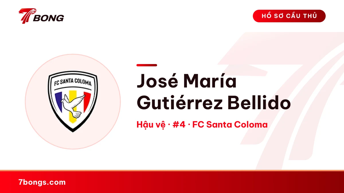 José María Gutiérrez Bellido — FC Santa Coloma