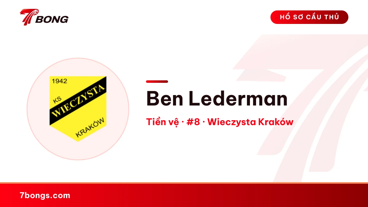 Ben Lederman — Wieczysta Kraków