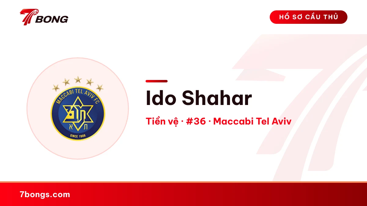 Ido Shahar — Maccabi Tel Aviv