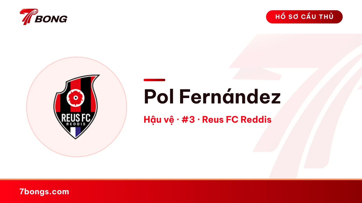 Pol Fernández — Reus FC Reddis