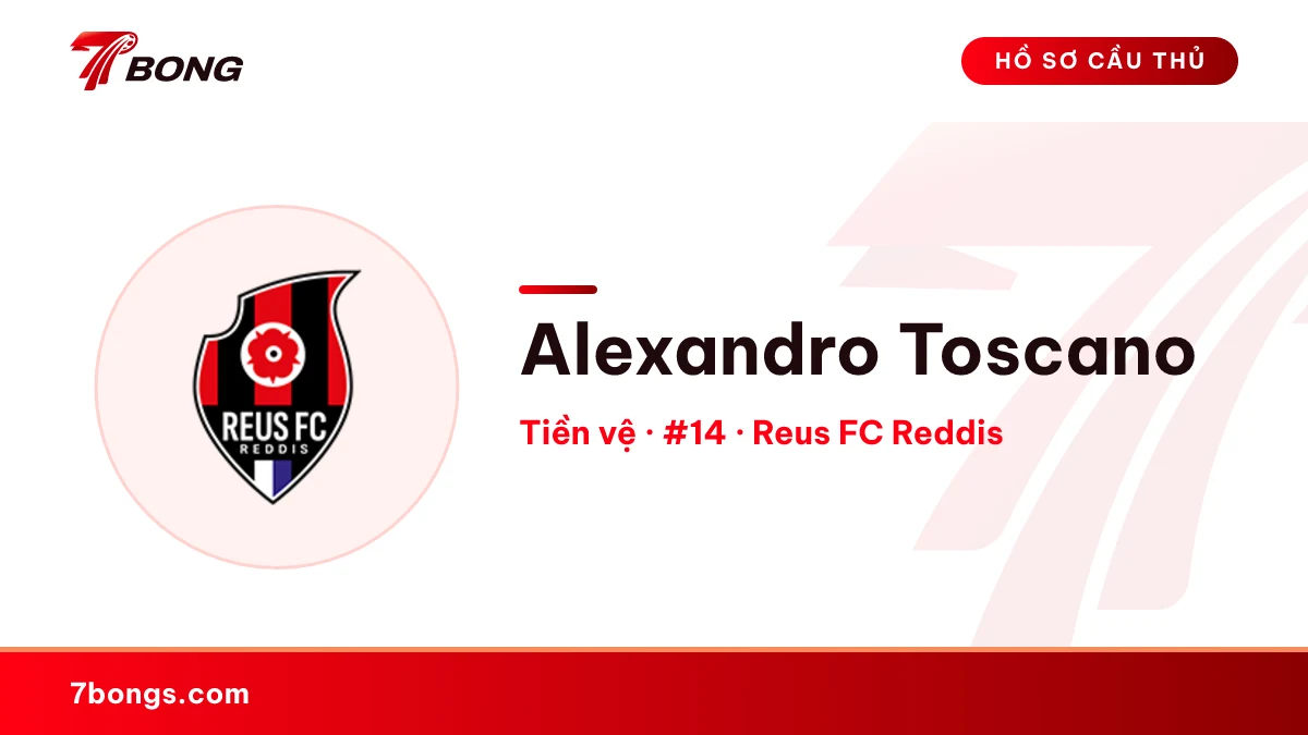 Alexandro Toscano — Reus FC Reddis