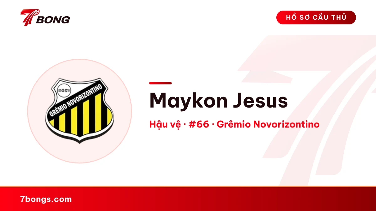 Maykon Jesus — Grêmio Novorizontino