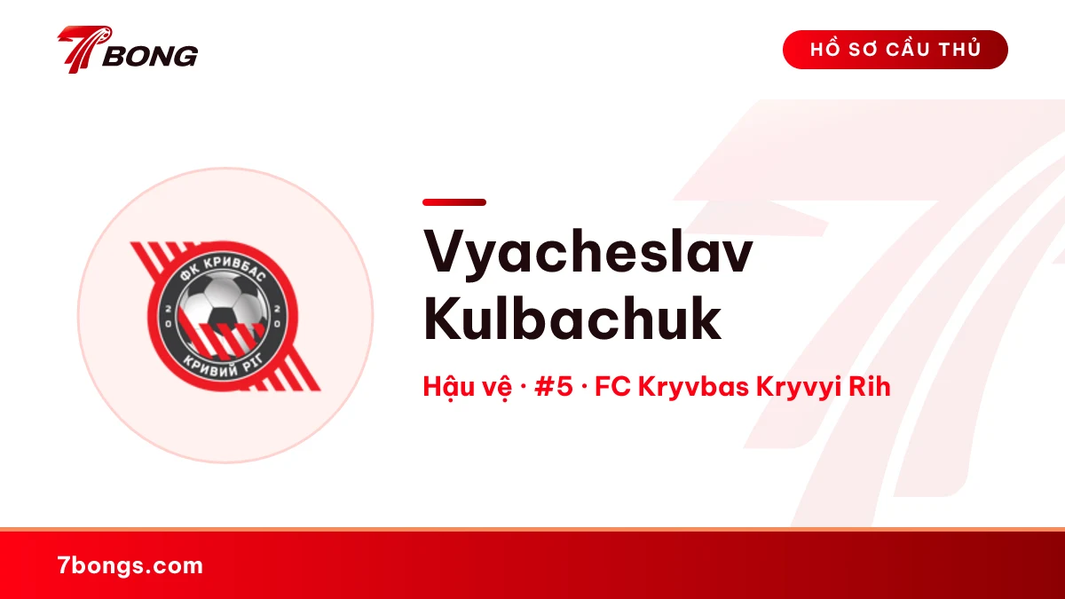 Vyacheslav Kulbachuk — FC Kryvbas Kryvyi Rih