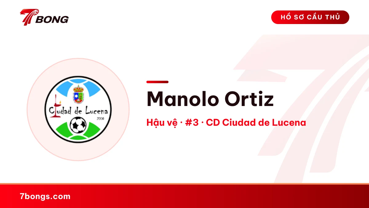 Manolo Ortiz — CD Ciudad de Lucena