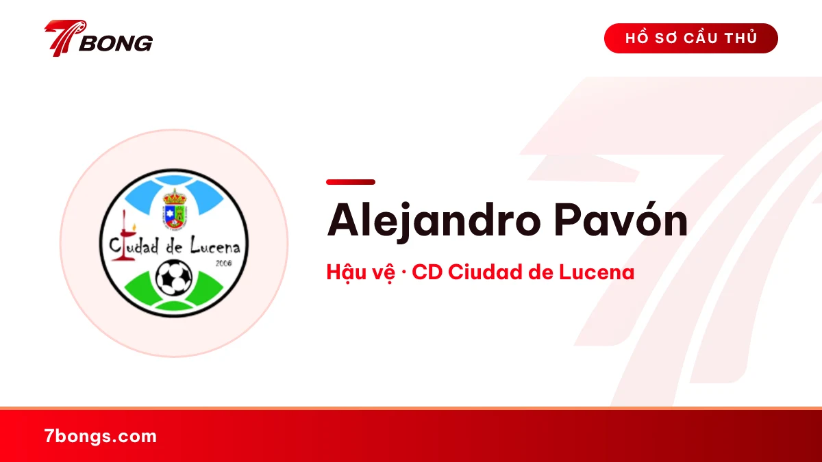 Alejandro Pavón — CD Ciudad de Lucena