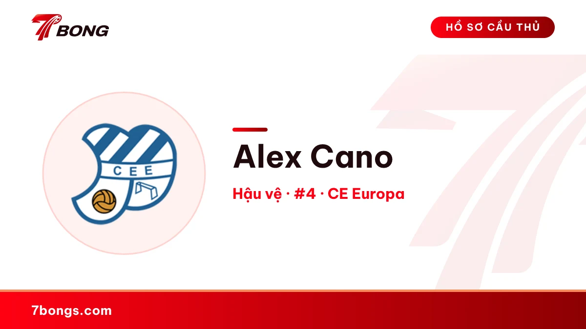 Alex Cano — CE Europa
