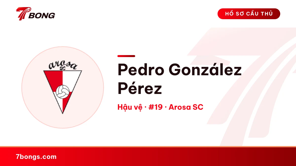 Pedro González Pérez — Arosa SC