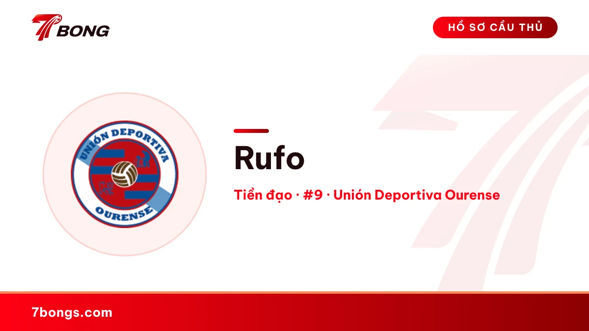 Rufo — Unión Deportiva Ourense