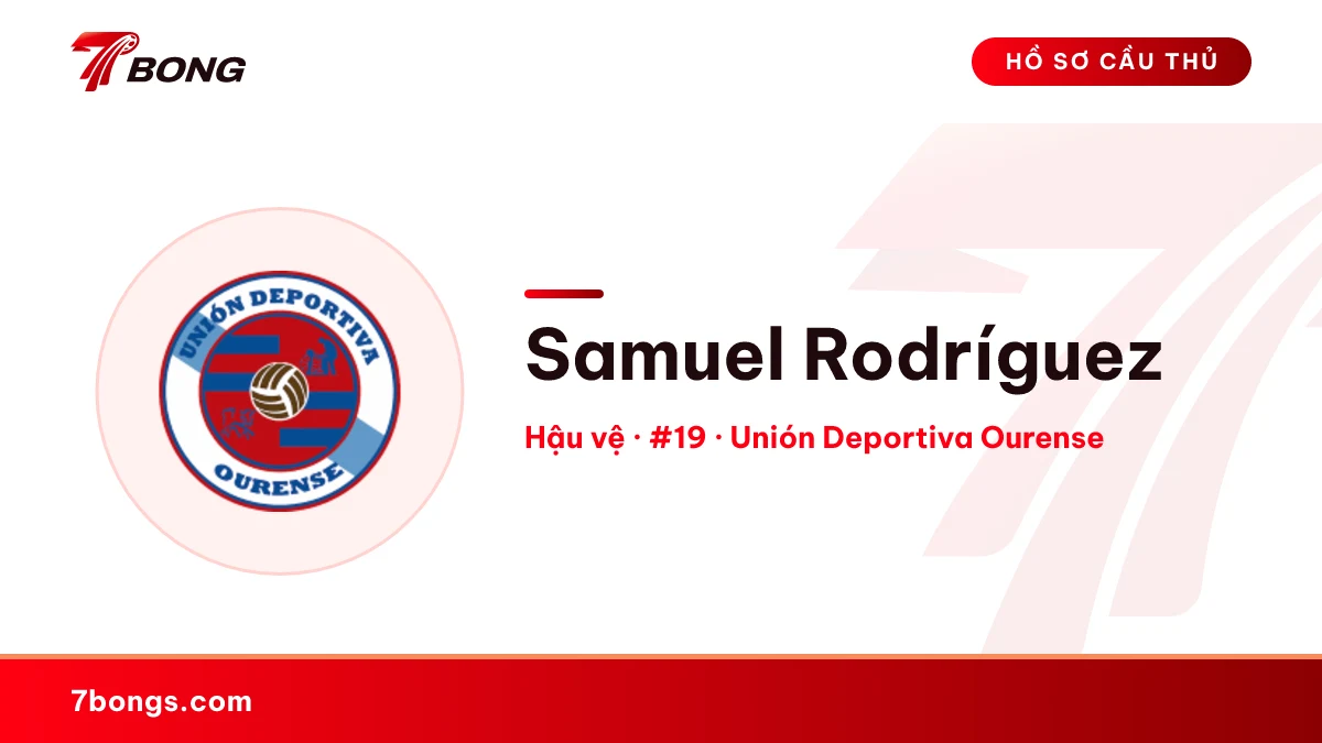 Samuel Rodríguez — Unión Deportiva Ourense