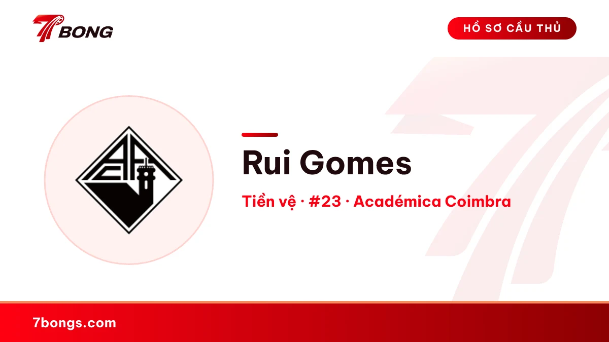 Rui Gomes — Académica Coimbra