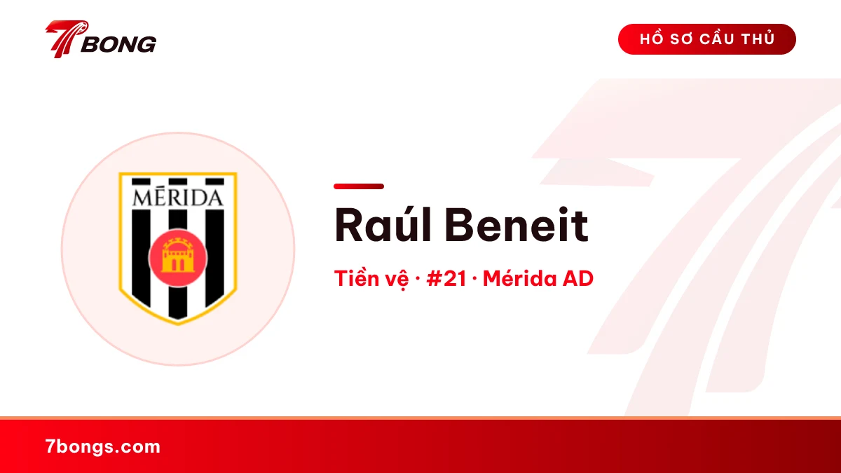 Raúl Beneit — Mérida AD